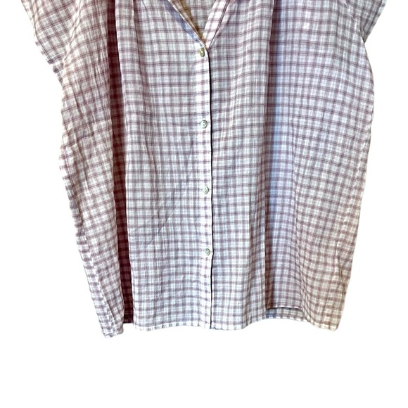 Rails Alena Top in Soft Rose Check (L) - Picture 10 of 14